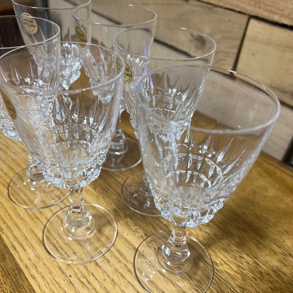 Set Of 6 CRISTAL D'ARQUES-DURAND Cordial Glasses - Picture 7 of 7